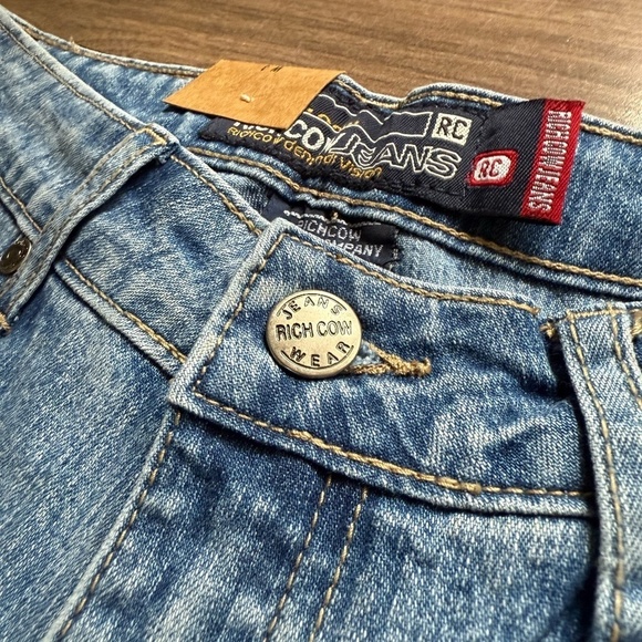 Vintage Richcow Y2K Capri Jeans | Size 3 | New with Tags - Picture 4 of 5